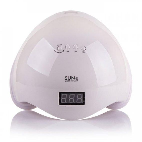 Професійна настільна лампа для манікюру та педикюру UV Lamp Sun-5 48 W лампа для сушіння гель лаку нігтів | Зображення 2