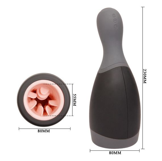 Мастурбатор с вибрацией Pretty Love - Deep Pleasure for Men, BM-00900T43 sexstyle | Зображення 5