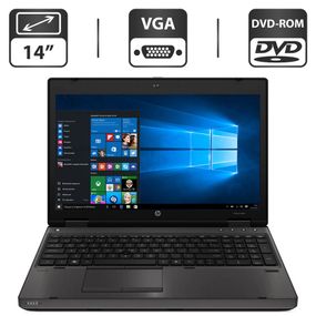 Ноутбук HP ProBook 6560b / 14" TN / Core i5-2410M (2(4) ядра по 2.3-2.9 GHz) / 4GB DDR3 / 320GB HDD / HD Graphics 3000 / WebCam / DVD-ROM / VGA б/у