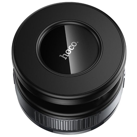 Автотримач Hoco H86 Dragon manual suction cup magnetic (universal) Black / Metal gray | Зображення 2
