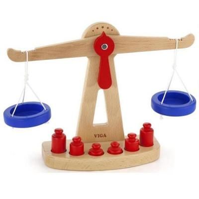Ігровий набір Viga Toys Ваги (50660) | Зображення 1