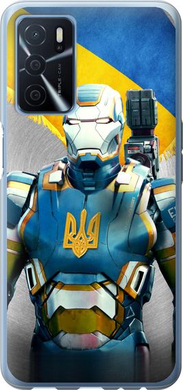 Чехол на Oppo A16 Украинский киборг "980u-2469-17620"