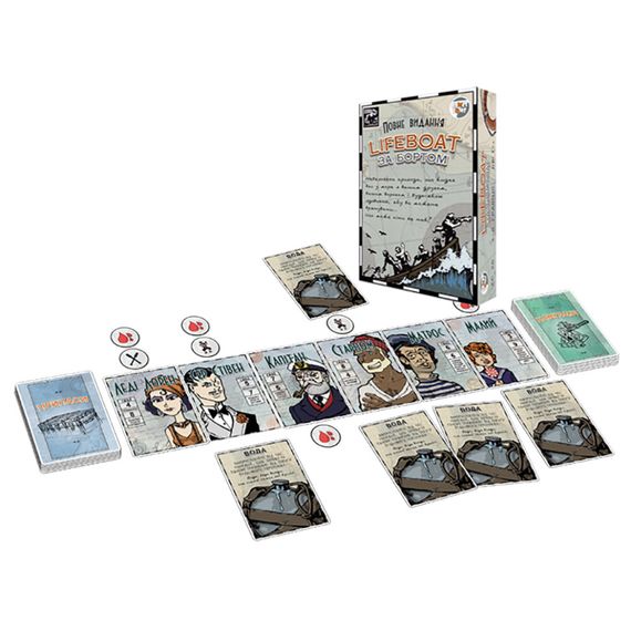 Настільна гра "Lifeboat: За бортом" LB001U від 4 до 8 гравців | Зображення 2