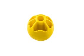 Игрушка для собак FIBOO Snack fibooll, 6.5 см, желтая
