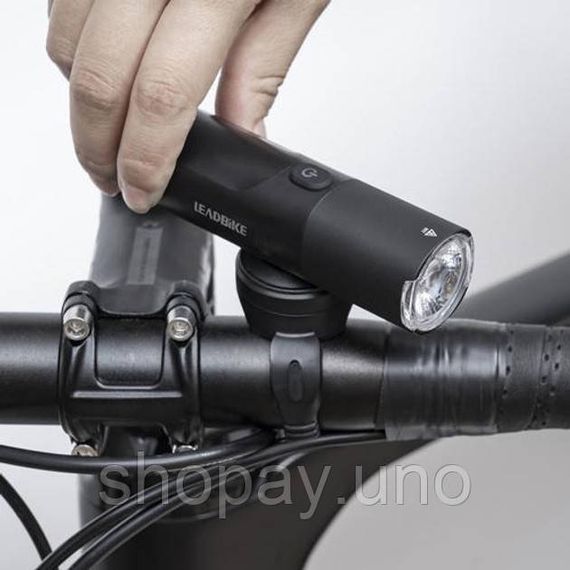 Ліхтарик для самоката велосипеда LEADBIKE M02-OSRAM 800LM, Велофара ліхтар акумуляторний ML-18 | Зображення 4