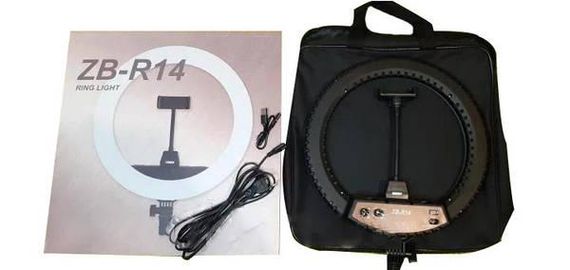 Кольцевая светодиодная лампа RING LIGHT ZB-R14 35 см