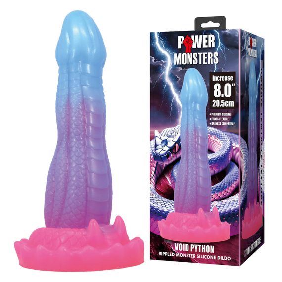 Фентезійний фалоімітатор - Power Monsters Void Python, 20.5 см Sex Aura | Зображення 1