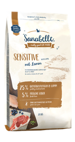 Sanabelle Sensitive Сухий корм для дорослих кішок з ягням 2 кг