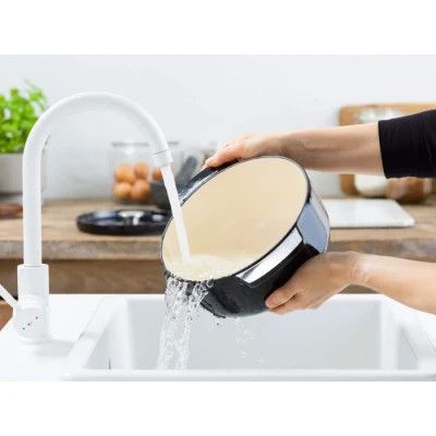 Каструля KitchenAid чавунна з кришкою 3,3 л Чорна (CC006058-001) | Зображення 8
