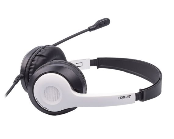 Гарнітура A4-Tech FH100U USB, колір чорний + білий | Зображення 1