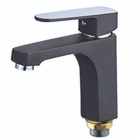 Змішувач для умивальника MIXXUS MISSOURI 001 black Чорний (MI0598)