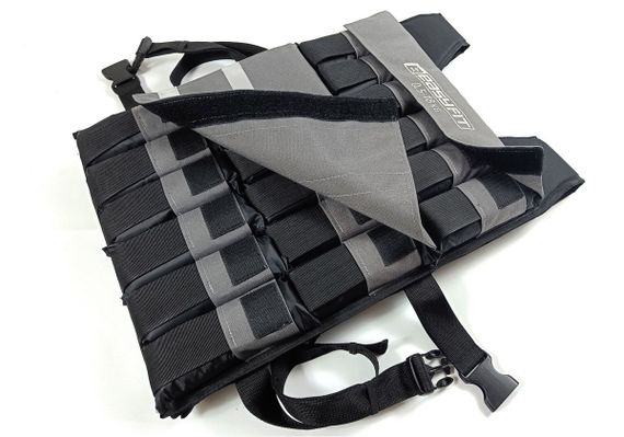 Жилет обтяжувач EasyFit Armor 18 кг набірний з кроком 0,5 кг (EF-WTV-180) | Зображення 2