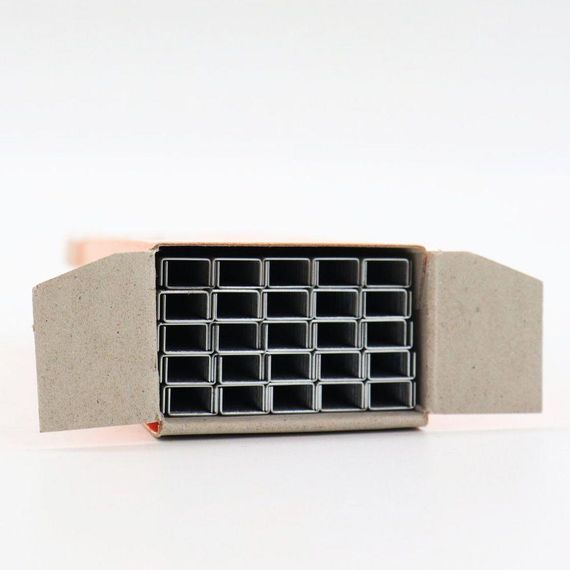 Скоби для садового підв'язувального степлера 10000 шт, 6х4 мм, 604С / Упаковка скоб для тапенера | Зображення 7