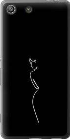 Чехол на Sony Xperia M5 E5633 Силуэт1 "4590u-217-17620"