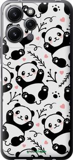 Чохол на Xiaomi Redmi 12 Панди "4318u-3114-2448"