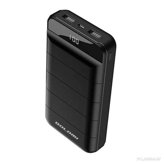 Повербанк Power Bank 30000mAh Bolomi BLM-S30 внешний аккумулятор портативная зарядка...