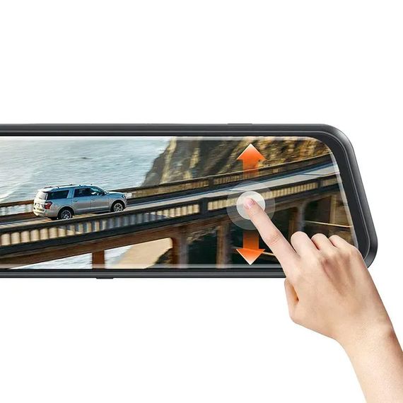 Відеореєстратор Hoco DI36 Dual Camera with Digital display Black | Зображення 3