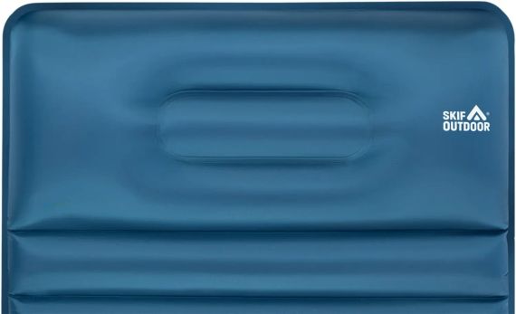 Каремат надувний Skif Outdoor Scout 2. Розмір 188x60x8.5 см Navy blue | Зображення 1