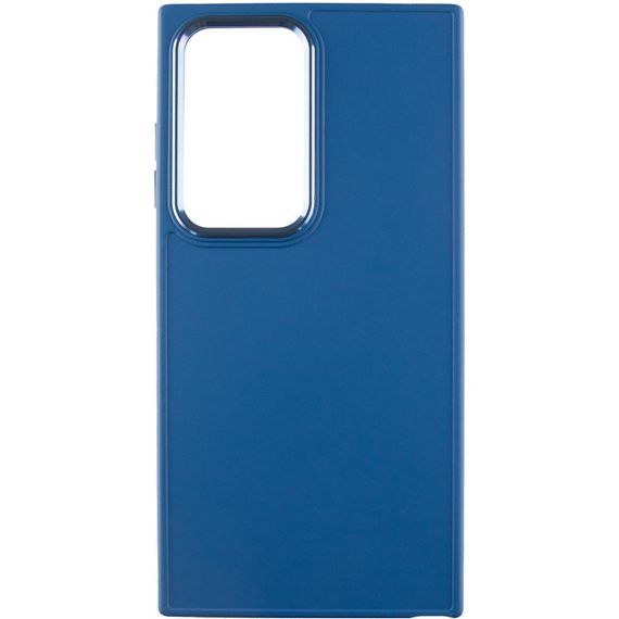 TPU чехол Bonbon Metal Style для Samsung Galaxy S23 Ultra Синий / Denim Blue | Зображення 1