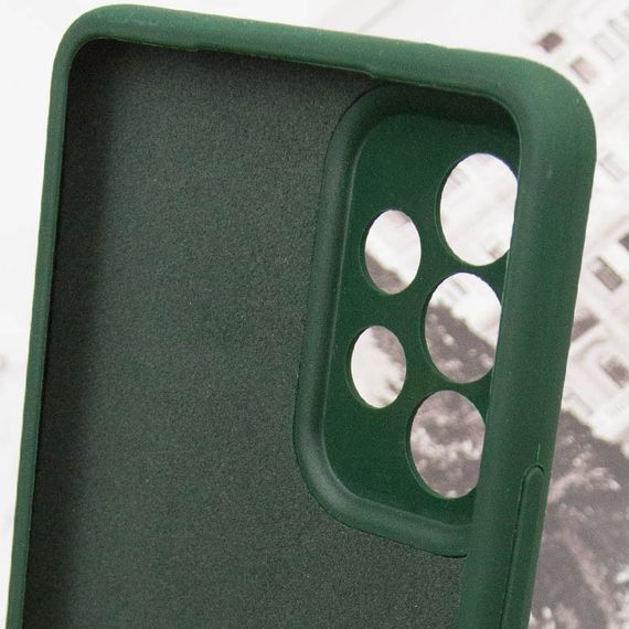 Чохол Silicone Cover Lakshmi Full Camera (AAA) для Samsung Galaxy A33 5G Зелений / Cyprus Green | Зображення 6