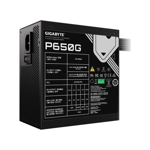 Блок питания GIGABYTE 650W (GP-P650G) | Зображення 4