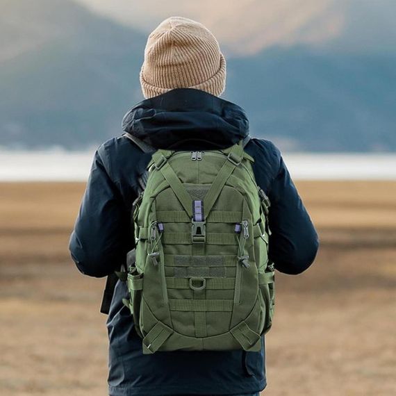 Тактичний рюкзак 40л із MOLLE — ідеальний вибір для армії та активного відпочинку | Зображення 4