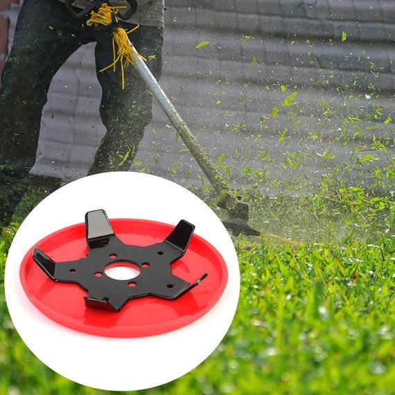 Насадка разрыхлитель грунта для мотокосы 150 мм, 5 лезвий / Диск для прополки / Нож для бензокосы | Зображення 8
