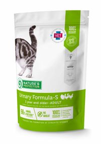 СКХ Nature's Protection Urinary Formula-S Сухий корм для стерилізованих котів для профілактики та лікування 400 г