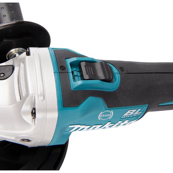 Шліфмашина кутова акумуляторна Makita DGA506Z (125 мм, 8500 об/хв, BL, LXT, без акумуляторів та зарядного пристрою) | Зображення 2