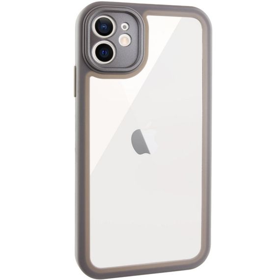 TPU чехол Transparent + Colour 1,5mm для Apple iPhone 11 (6.1") | Зображення 1