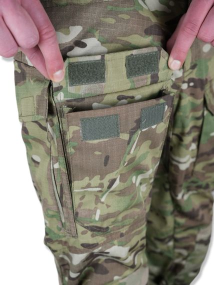 Тактичні штани з наколінниками PREDATOR Rip-Stop 65/35 Мультикам 58/5 | Зображення 4
