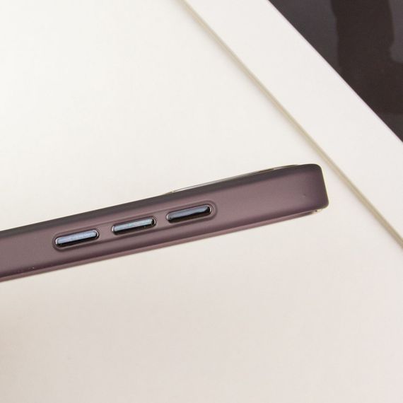 Чехол TPU+PC Lily with MagSafe для Apple iPhone 12 Pro Max (6.7") Dark Purple | Зображення 6