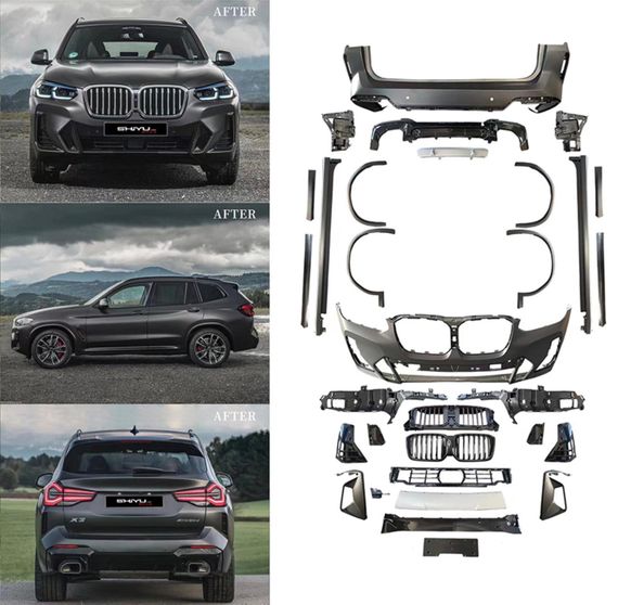 Комплект обвісів 2022-2024 (M-Sport) для BMW X3 G01 2018- рр
