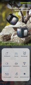 Портативна колонка з потужним звуком, захистом від води IPX6, Hopestar, Party One Mini (41754-PARTY ONE MINI_760)