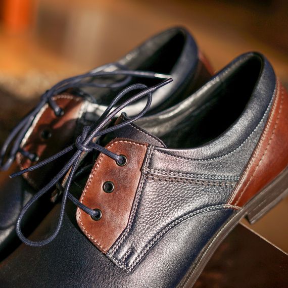 Сині туфлі польського виробництва Pan 40 розмір | Зображення 1