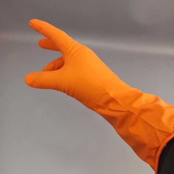 Рукавички господарські гумові латексні "LATEX GLOVES" (розмір L) | Зображення 2