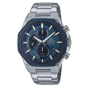 Сталеві чоловічі наручні годинники Casio оригінал Японія Edifice EFS-S570DB-2AUEF зі сталевим браслетом