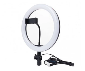 Студийная 360° светодиодная LED лампа со штативом с держателем для телефона XPRO LIVE LIGHT SMN-12  (949_8248)