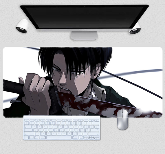 Ігрова поверхня для мишки з Аніме принтом "Атака Титанів / Attack on Titan" 800*300*3 мм 0651