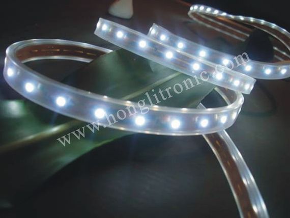 Жовта (yellow) стрічка світлодіодна 6,0W SMD3528 (60 LED / м); Outdoor IP67 Premium | Зображення 2