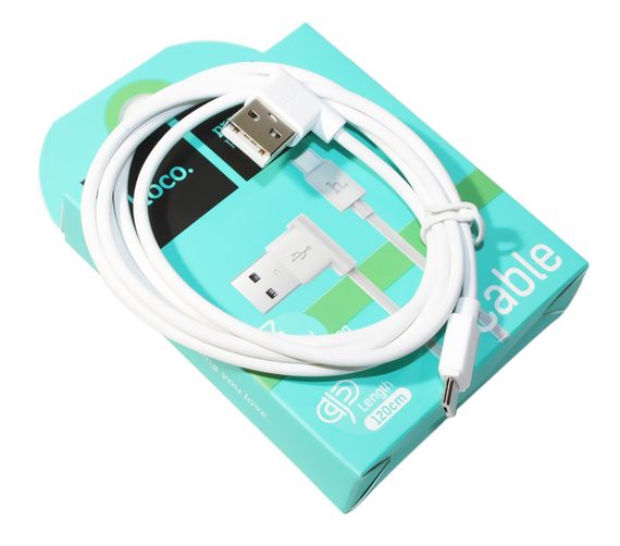 Кабель HOCO UPM10 Micro L Shape 1.2м | Зображення 3