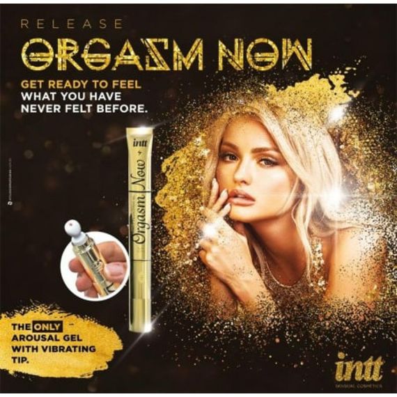 Збудливий гель-вібратор 2-в-1: Intt Orgasm Now (15 мл) | Зображення 3