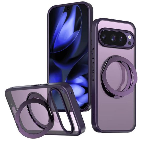 Чохол TPU+PC Aura Fold для Google Pixel 9 / 9 Pro / 10 / 10 Pro Blue Purple
