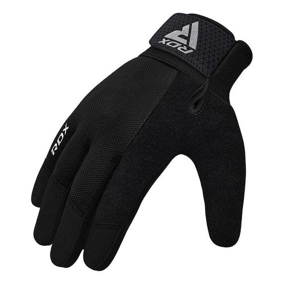 Перчатки для фитнеса RDX W1 Full Finger Plus Black M | Зображення 1