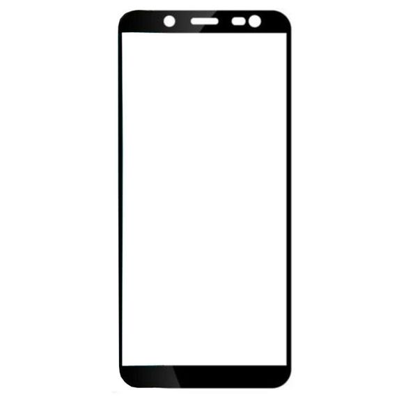 Захисне скло Full Glue для телефону Samsung Galaxy J8 2018 ( SM-J810 ) - Black | Зображення 1