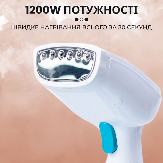 Ручной отпариватель для одежды SOKANY  250 мл  Темно-синий Lugi AJ2205BL | Зображення 1