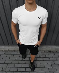 Футболка Puma біла (9767215219)