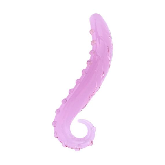 Стеклянный фаллоимитатор в форме щупальца Gildo No. 34 Tentacle Glass Dildo Sex Aura | Зображення 2