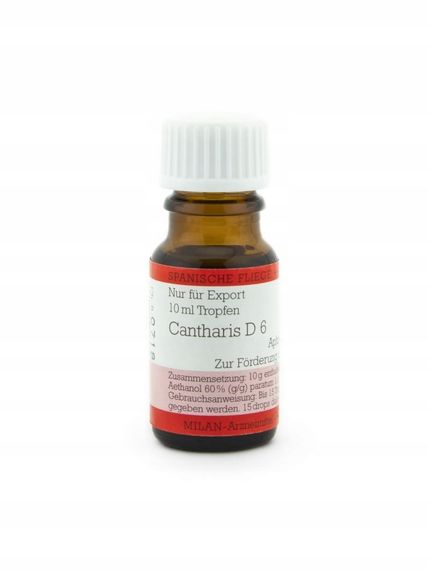 Збуджуючі краплі для двох Cantharis D6 10 мл | Зображення 1