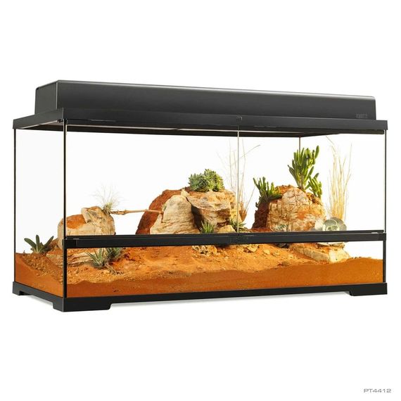 Тераріум ExoTerra  для екзотичних тварин Pro Terrarium скляний 90x45x45 см | Зображення 3